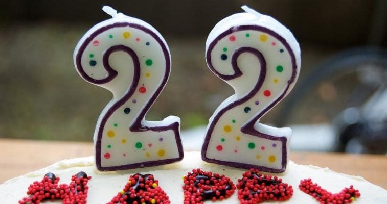 22nd Birthday Quotes